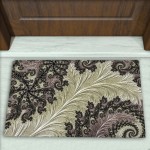 Modern Desenli Dekoratif Kapı Önü Paspası No: 1022