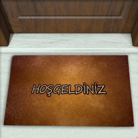 Modern Desenli Dekoratif Kapı Önü Paspası No: 1051