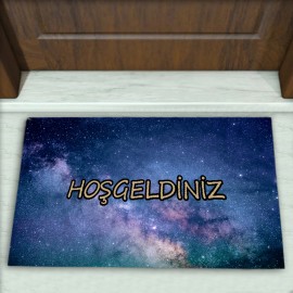 Modern Desenli Dekoratif Kapı Önü Paspası No: 1082