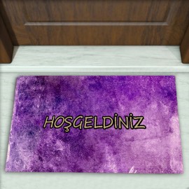 Modern Desenli Dekoratif Kapı Önü Paspası No: 1102