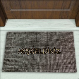 Modern Desenli Dekoratif Kapı Önü Paspası No: 1108
