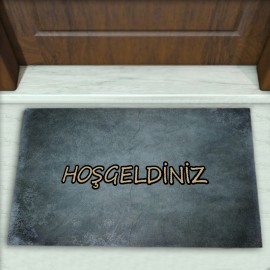 Modern Desenli Dekoratif Kapı Önü Paspası No: 1120