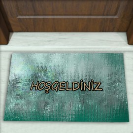 Modern Desenli Dekoratif Kapı Önü Paspası No: 1126