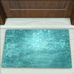 Modern Desenli Dekoratif Kapı Önü Paspası No: 1130