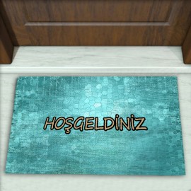 Modern Desenli Dekoratif Kapı Önü Paspası No: 1130