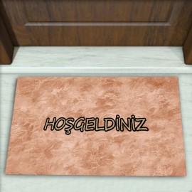 Modern Desenli Dekoratif Kapı Önü Paspası No: 1214