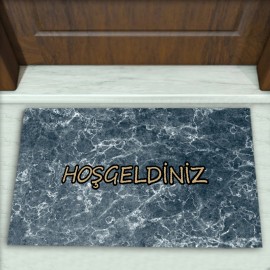 Modern Desenli Dekoratif Kapı Önü Paspası No: 1240