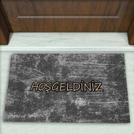 Modern Desenli Dekoratif Kapı Önü Paspası No: 1284