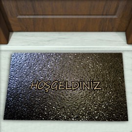 Modern Desenli Dekoratif Kapı Önü Paspası No: 1342