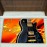 Gitar Desenli Dekoratif Kapı Önü Paspası No: 1351