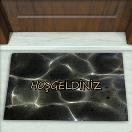 Modern Desenli Dekoratif Kapı Önü Paspası No: 1355