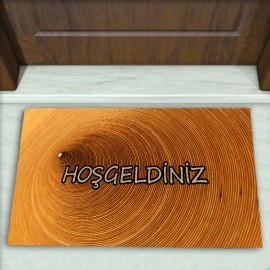 Klarnet Desenli Dekoratif Kapı Önü Paspası No: 1399
