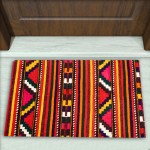 Kilim Desenli Dekoratif Kapı Önü Paspası No: 1431