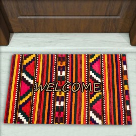 Kilim Desenli Dekoratif Kapı Önü Paspası No: 1431