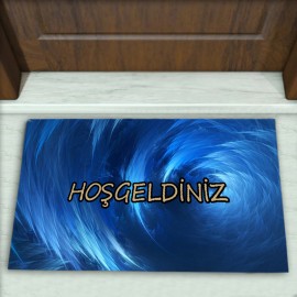 Modern Desenli Dekoratif Kapı Önü Paspası No: 1454