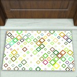 Geometrik Desenli Dekoratif Kapı Önü Paspası No: 1465
