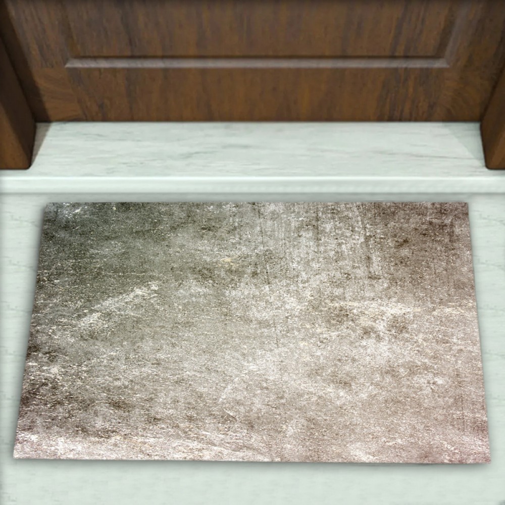 Eskitme Desenli Dekoratif Kapı Önü Paspası No: 1479
