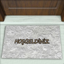 Modern Desenli Dekoratif Kapı Önü Paspası No: 1482