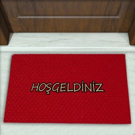 Örgü Desenli Dekoratif Kapı Önü Paspası No: 1499