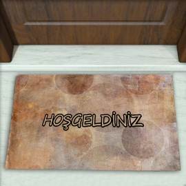 Geometrik Desenli Dekoratif Kapı Önü Paspası No: 1515