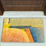 Modern Desenli Dekoratif Kapı Önü Paspası No: 1535