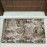 Eskitme Desenli Dekoratif Kapı Önü Paspası No: 1580