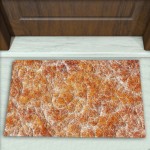 Mermer Desenli Dekoratif Kapı Önü Paspası No: 1593