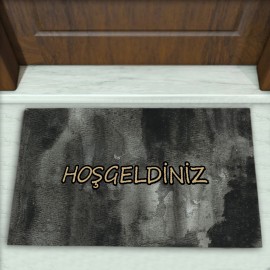 Modern Desenli Dekoratif Kapı Önü Paspası No: 1599