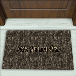 Geometrik Desenli Dekoratif Kapı Önü Paspası No: 1620
