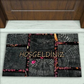 Modern Desenli Dekoratif Kapı Önü Paspası No: 1727