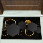 Geometrik Desenli Dekoratif Kapı Önü Paspası No: 1752