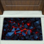 Geometrik Desenli Dekoratif Kapı Önü Paspası No: 1778