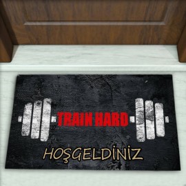 Halter Desenli Dekoratif Kapı Önü Paspası No: 1814