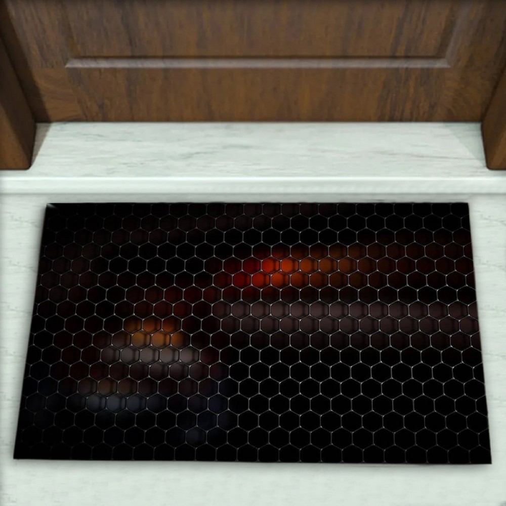 Geometrik Desenli Dekoratif Kapı Önü Paspası No: 1986