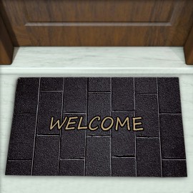 Taş Desenli Dekoratif Kapı Önü Paspası No: 2044
