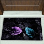 Yaprak Desenli Dekoratif Kapı Önü Paspası No: 2046