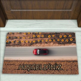 Yol Desenli Dekoratif Kapı Önü Paspası No: 2140