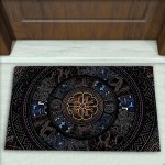 Geometrik Desenli Dekoratif Kapı Önü Paspası No: 2165