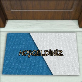 Geometrik Desenli Dekoratif Kapı Önü Paspası No: 2211