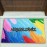Modern Desenli Dekoratif Kapı Önü Paspası No: 2232