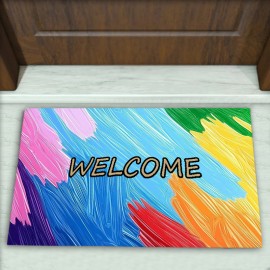 Modern Desenli Dekoratif Kapı Önü Paspası No: 2232