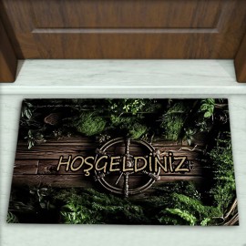 Modern Desenli Dekoratif Kapı Önü Paspası No: 2245