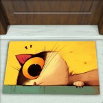 Kedi Desenli Dekoratif Kapı Önü Paspası No: 2253
