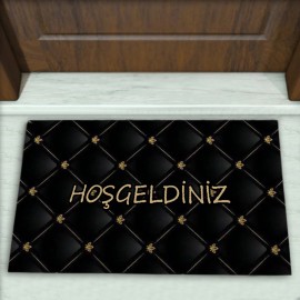 Geometrik Desenli Dekoratif Kapı Önü Paspası No: 2261