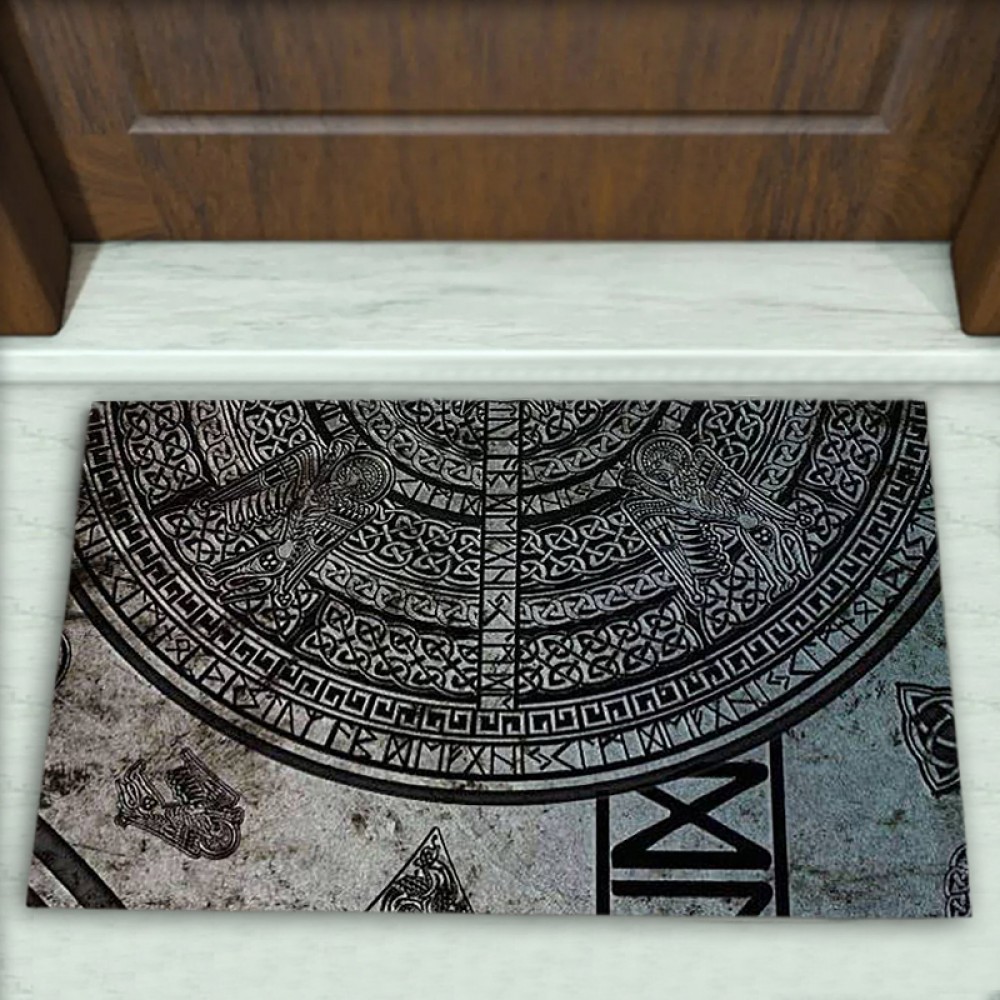Geometrik Desenli Dekoratif Kapı Önü Paspası No: 2270