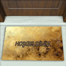 Modern Desenli Dekoratif Kapı Önü Paspası No: 2276