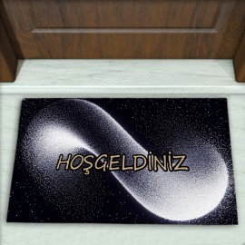 Geometrik Desenli Dekoratif Kapı Önü Paspası No: 2281