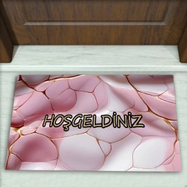 Modern Desenli Dekoratif Kapı Önü Paspası No: 2331