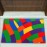 Geometrik Desenli Dekoratif Kapı Önü Paspası No: 2342