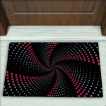 Geometrik Desenli Dekoratif Kapı Önü Paspası No: 2367